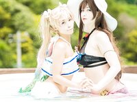 [Cosplay] Kuro Hijili 黒ノ森聖 & Sakurai Itsuki 櫻井樹樹 - Rose and sun 薔薇と太陽