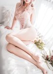 [Cosplay] Sandu 69 三度69 - Elf tights 精灵紧身衣