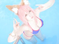 [Cosplay] Kuro Hijili 黒ノ森聖 - Good Wife and Wise Fox 良妻賢狐