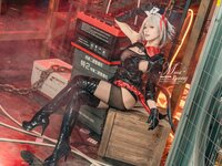 [Cosplay] 咬一口兔娘 - 愚夜密函-W