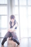 [Cosplay] 白金Saki 吊带袜