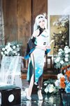 [Cosplay] Tomoyo酱 - 星穹铁道 流萤旗袍