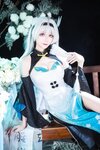 [Cosplay] Tomoyo酱 - 星穹铁道 流萤旗袍
