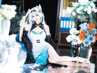 [Cosplay] Tomoyo酱 - 星穹铁道 流萤旗袍