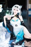 [Cosplay] Tomoyo酱 - 星穹铁道 流萤旗袍