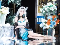 [Cosplay] Tomoyo酱 - 星穹铁道 流萤旗袍