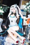 [Cosplay] Tomoyo酱 - 星穹铁道 流萤旗袍