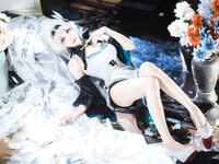 [Cosplay] Tomoyo酱 - 星穹铁道 流萤旗袍