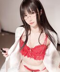 [Cosplay] Pudding Dafa 布丁大法 - Raspberry Glasses Girl 覆盆子眼镜娘