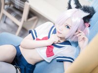 [Cosplay] Shine 羽天 - Cat ears JK 猫耳JK