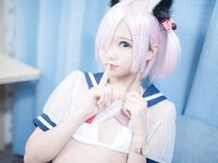 [Cosplay] Shine 羽天 - Cat ears JK 猫耳JK