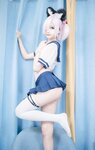 [Cosplay] Shine 羽天 - Cat ears JK 猫耳JK
