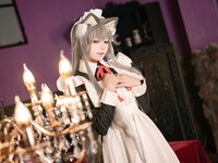 [Cosplay] 咬一口兔娘 - 菲奇子女仆