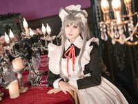 [Cosplay] 咬一口兔娘 - 菲奇子女仆