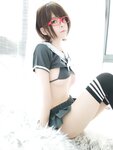 [Cosplay] YiXiaoYangZe 一小央泽 - Good morning, school girl 早安学妹