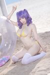 [Cosplay] 隼隼子 & 刺青Poi - 沙滩排球