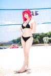 [Cosplay] 隼隼子 & 刺青Poi - 沙滩排球