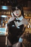 [Cosplay] Yixiaoran 一只冉呐 - Atago Bunny Girl 爱宕兔女郎