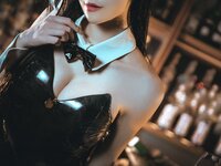 [Cosplay] Yixiaoran 一只冉呐 - Atago Bunny Girl 爱宕兔女郎