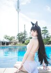 [Cosplay] Ni De Fu Qing 你的负卿 - Atago Swimsuit 爱宕泳装