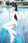 [Cosplay] Ni De Fu Qing 你的负卿 - Atago Swimsuit 爱宕泳装