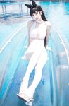 [Cosplay] Ni De Fu Qing 你的负卿 - Atago Swimsuit 爱宕泳装