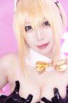 [Cosplay] Karen Kuroki 黒跪カレン - Rupee-chan's Naughty Bunny Streaming Activities ルピーちゃんのえちえちバニー配信活動