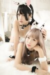 [Cosplay] Bu Dai Mao 不呆猫 & Lishi 抖娘 - Milk 牛奶