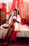 [Cosplay] Jean 九曲 - Dafeng cheongsam 大凤旗袍
