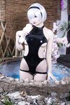 [Cosplay] 洛璃LoLiSAMA - 尼尔：机械纪元 2B 竞泳