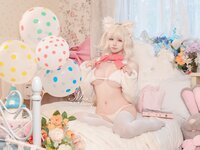 [Cosplay] 咬一口兔娘 - 他的猫