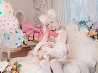 [Cosplay] 咬一口兔娘 - 他的猫