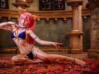 [Cosplay] Jean 九曲 - Tamamo-mae Dancer Oiled Up 玉藻前舞娘