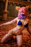 [Cosplay] Jean 九曲 - Tamamo-mae Dancer Oiled Up 玉藻前舞娘