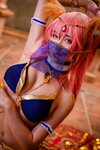 [Cosplay] Jean 九曲 - Tamamo-mae Dancer Oiled Up 玉藻前舞娘