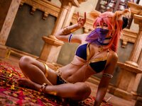 [Cosplay] Jean 九曲 - Tamamo-mae Dancer Oiled Up 玉藻前舞娘