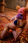 [Cosplay] Jean 九曲 - Tamamo-mae Dancer Oiled Up 玉藻前舞娘