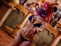 [Cosplay] Jean 九曲 - Tamamo-mae Dancer Oiled Up 玉藻前舞娘
