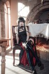 [Cosplay] 尤物清水由乃 - 间谍过家家 约尔战斗服