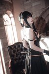 [Cosplay] 尤物清水由乃 - 间谍过家家 约尔战斗服