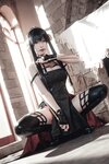 [Cosplay] 尤物清水由乃 - 间谍过家家 约尔战斗服