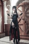 [Cosplay] 尤物清水由乃 - 间谍过家家 约尔战斗服