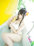 [Cosplay] 麻花麻花酱 - 比睿泳装