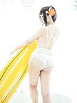 [Cosplay] 麻花麻花酱 - 比睿泳装