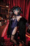 [Cosplay] Nyako 喵子 - Cheshire cheongsam 柴郡旗袍
