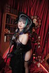 [Cosplay] Nyako 喵子 - Cheshire cheongsam 柴郡旗袍
