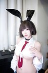 [Cosplay] 尤物清水由乃 - JK兔女郎