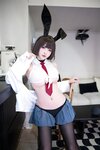 [Cosplay] 尤物清水由乃 - JK兔女郎