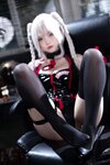 [Cosplay] 尤物清水由乃 - 白发护士
