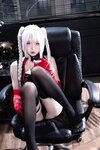 [Cosplay] 尤物清水由乃 - 白发护士
